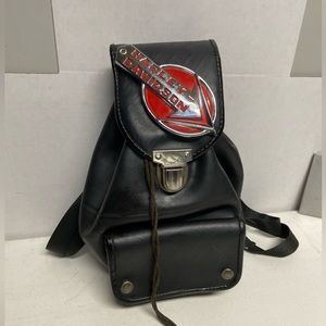 Vintage 80s Harley Davidson Authentic Leather Backpack